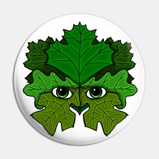 Enter the Green Man Pin