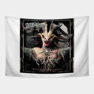 Belphegor Blood Magick Necromance 2 Album Cover Tapestry