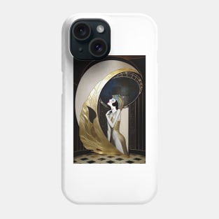 Art Deco Style Celestial Goddess Phone Case