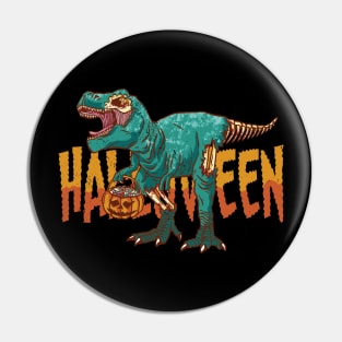 Halloween dinosaur Pin