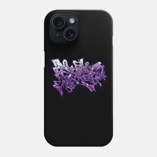 Wild Style Graffiti Phone Case by ComPix