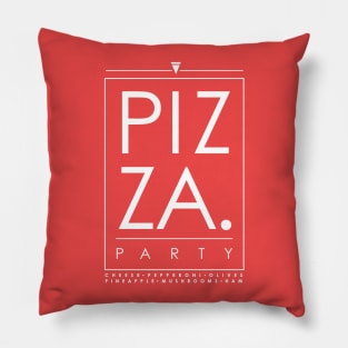 Pizza Party Pillow