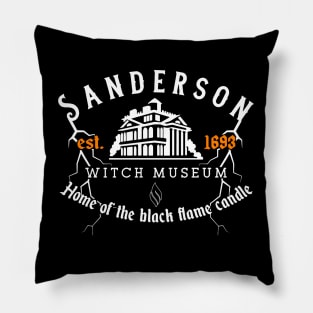 Sanderson Witch Museum Halloween Hocus Pocus Pillow