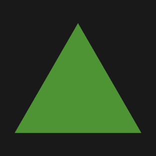 Green triangle T-Shirt