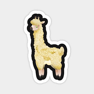 Giraffe Llama Magnet
