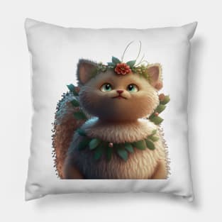 Cat Garland Pillow