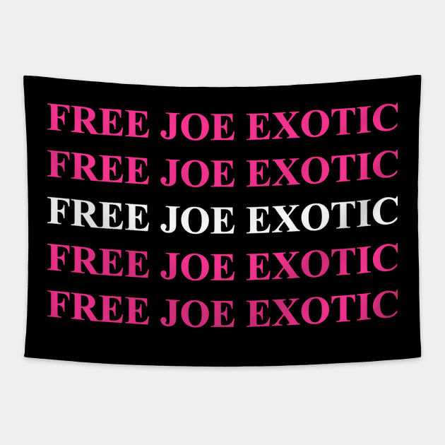 Free Joe Exotic Tapestry by WMKDesign