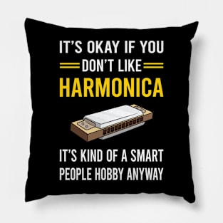 Smart People Hobby Harmonica Mouth Organ Pillow