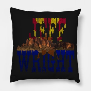 Jeff Wright APC 19 Fight Shirt Pillow
