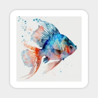 Painted Goldfish Magnet