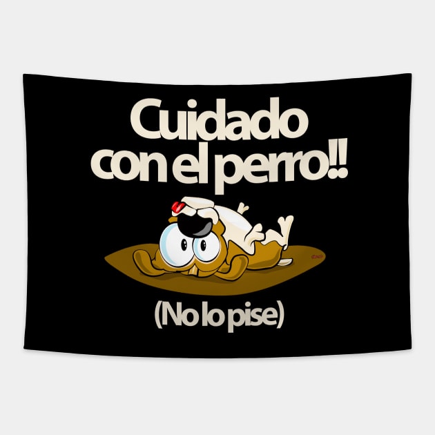 Cuidado con el perro Tapestry by eltronco