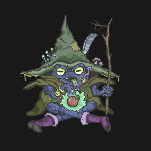 Fungelion, the Amphibious Tomato Shaman by Ginboy