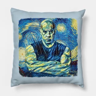 Vin Diesel Van Gogh Style Pillow