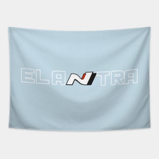 Elantra N (Smaller) Transparent White Tapestry