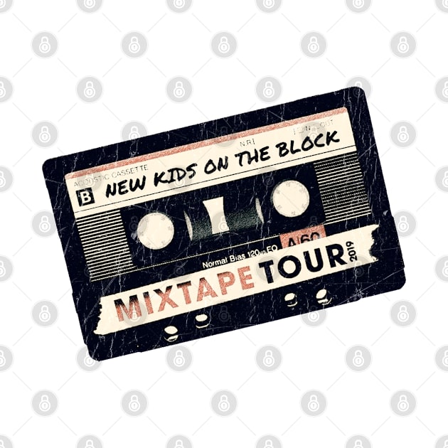 Cassette Tape Retro Vintage NKOTB by DudiDama.co