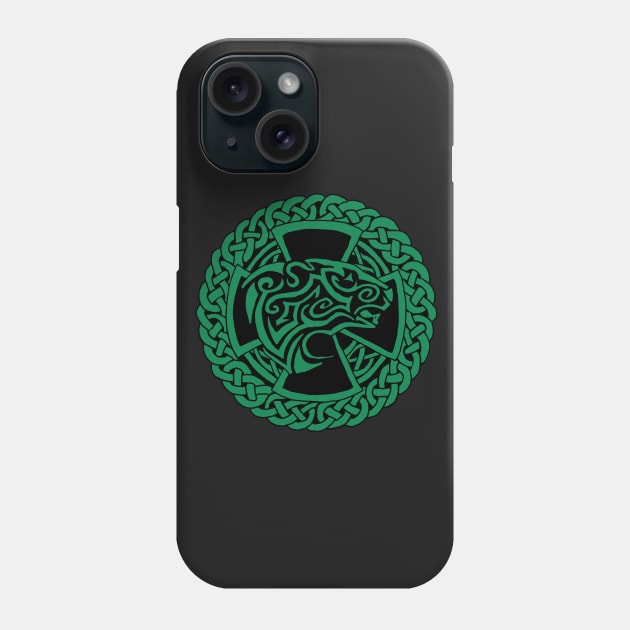 Celtic Polar bear Phone Case by Astrablink7