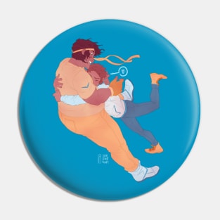 Hug Attack Pin