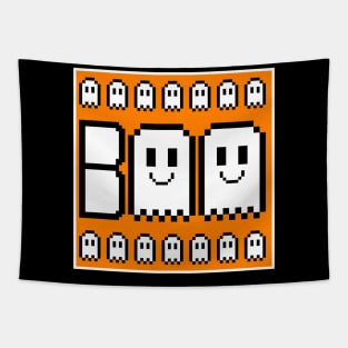 Boo - Pixel Ghost Tapestry