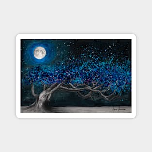 Glowing Midnight Tree Magnet