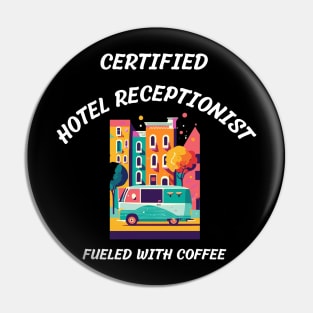 hotel receptionist Pin