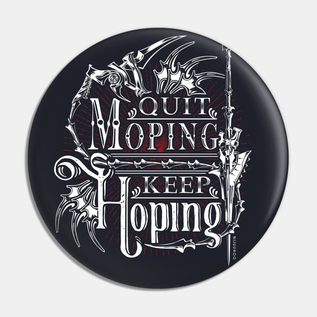 Aranea - Quit Moping (Dark) Pin by Nijuukoo