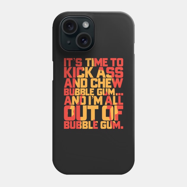 Kick Ass & Chew Bubble Gum Phone Case by Venus Complete