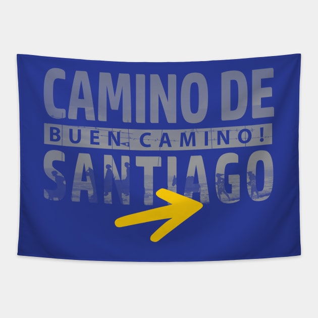 Camino de Santiago Tapestry by ICONZ80