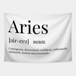 Aries Definition Tapestry