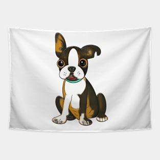 Boston Terrier Tapestry