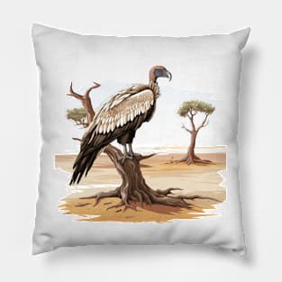 Vulture Bird Pillow