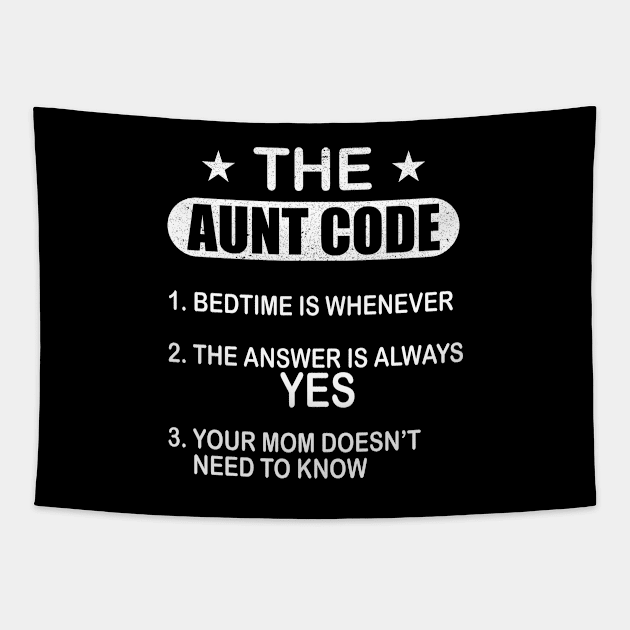 Aunt Code Tapestry by FamiLane