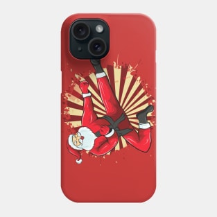 Karate Santa Martial Arts Merry Christmas Phone Case