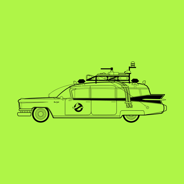 Ghostbusters, Ecto-1 by Seventoes