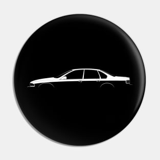 Chevrolet Impala SS (1994) Silhouette Pin