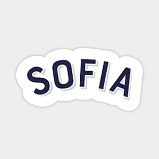 Sofia Bulgaria Vintage Arched Type Magnet