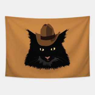 Cowboy Cat Tapestry