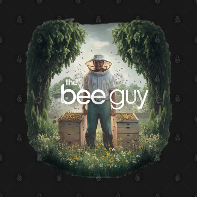 Funny Beekeeper Art For Men Dad Bee Hive Honey Beekeeping by woormle