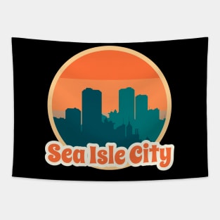 Vintage Sea Isle City Tapestry