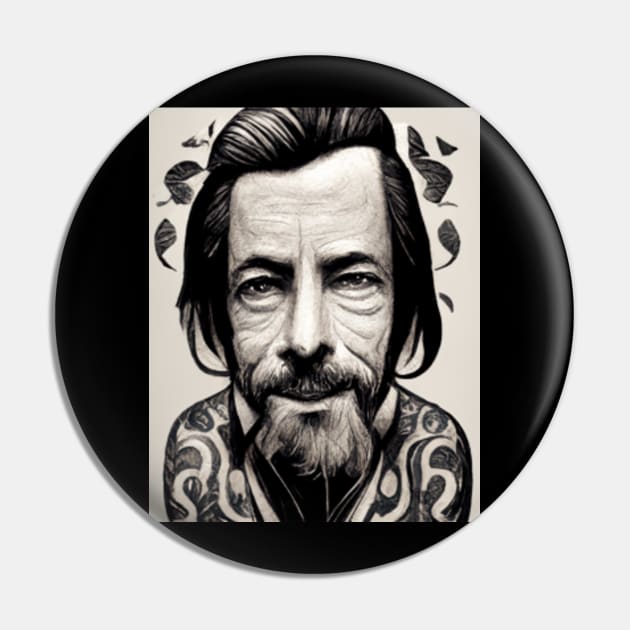 Alan Watts by James Alan Smith – James Alan Smith