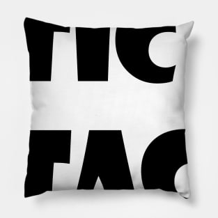 tic tac Pillow