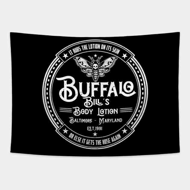 Buffalo Bill's Body Lotion Tapestry by carloj1956