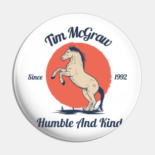 Tim Mcgraw // Horse Pin