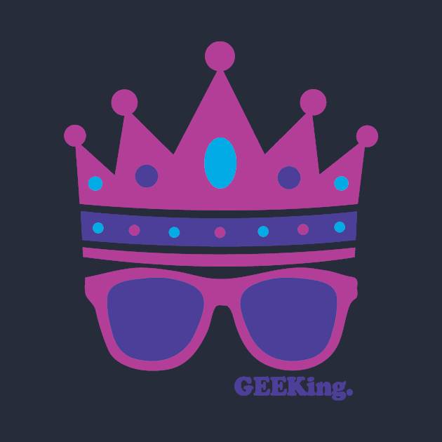 Triple Crown & Specs (Purple, Teal, Laker Blue) by GEEKing Official