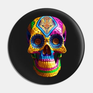 Candy Skull - day of the dead Pin