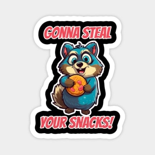 Racoon Meme Magnet