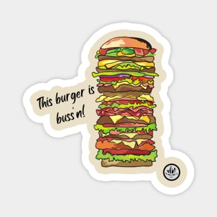 Burger lovers Magnet