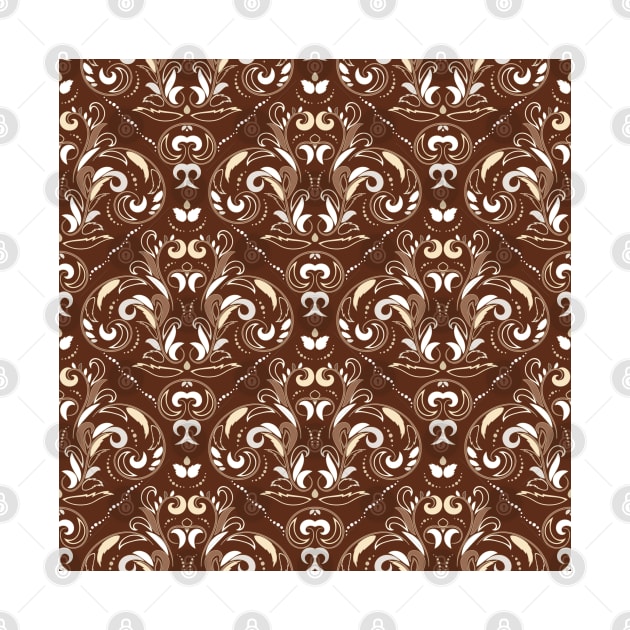 Decorative pattern in Baroque style by IrinaGuArt