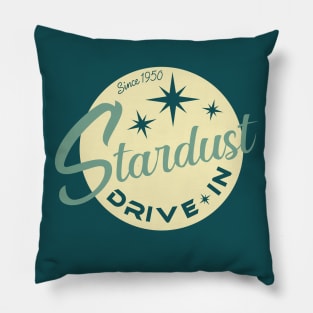 Stardust Drive-In (V3 - Cutout) Pillow