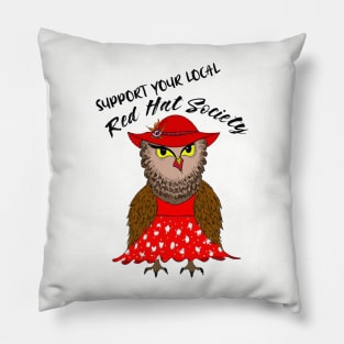 Red Hat Society, red hat Pillow