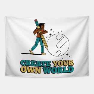 Create Your Own World Tapestry